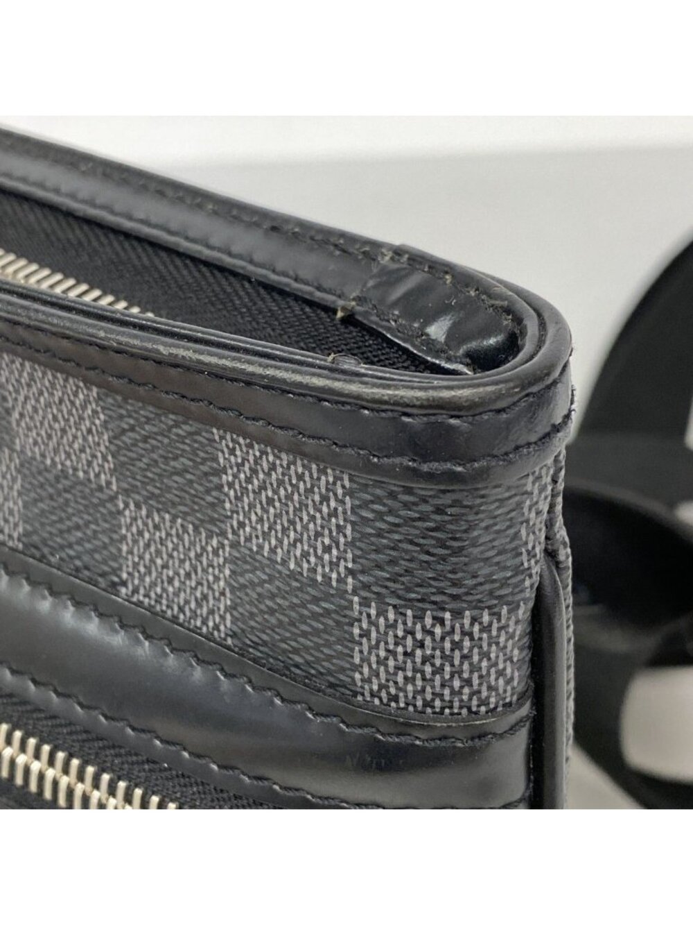 Louis Vuitton Shoulder Bag Damier Graphite Black - Picture 6 of 9